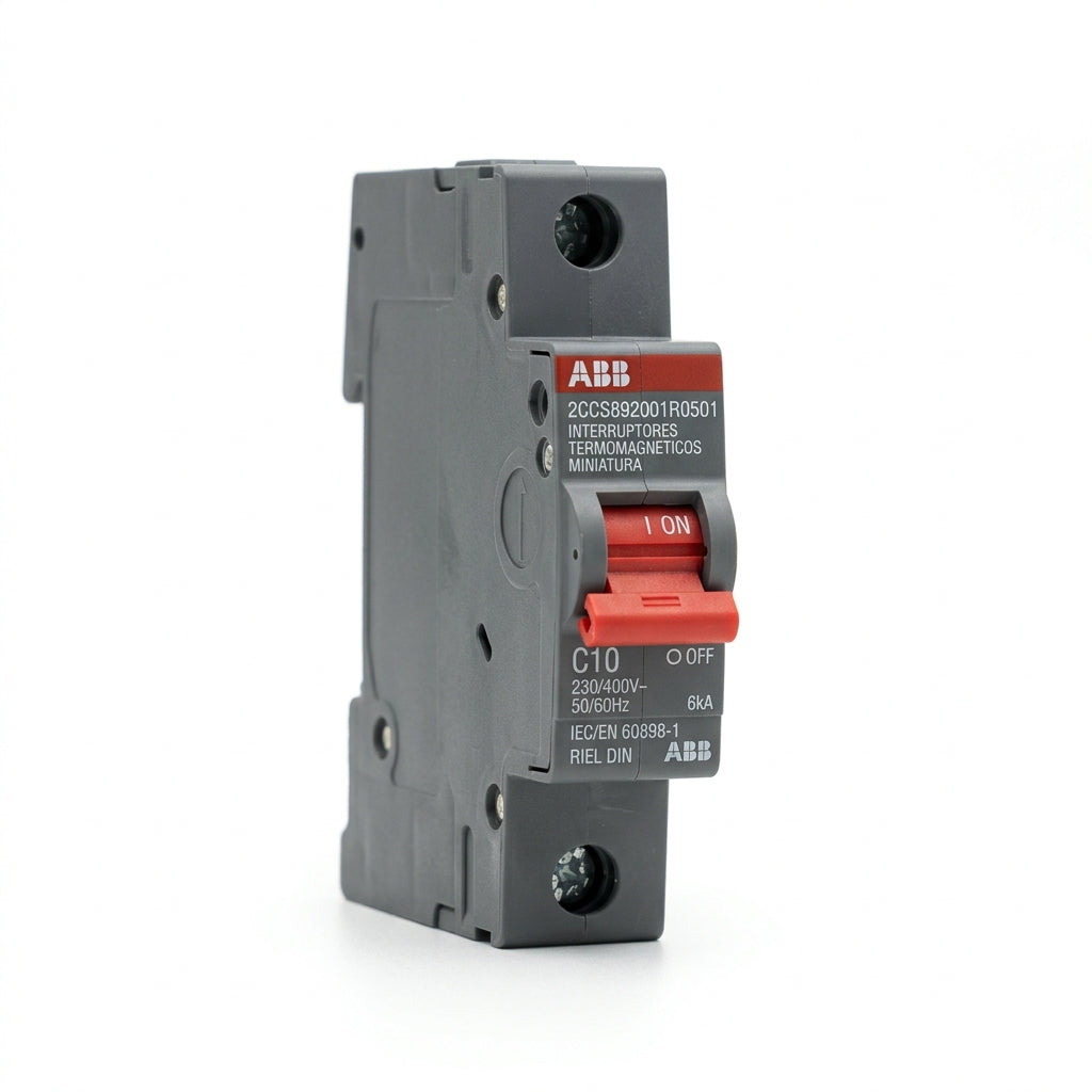 ABB 2CCS892001R0501 INTERRUPTORES TERMOMAGNETICOS MINIATURA RIEL DIN
