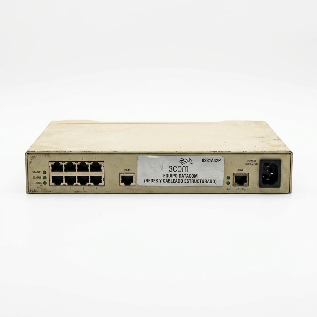 3COM 0231A42P EQUIPO DATACOM (REDES Y CABLEADO ESTRUCTURADO)