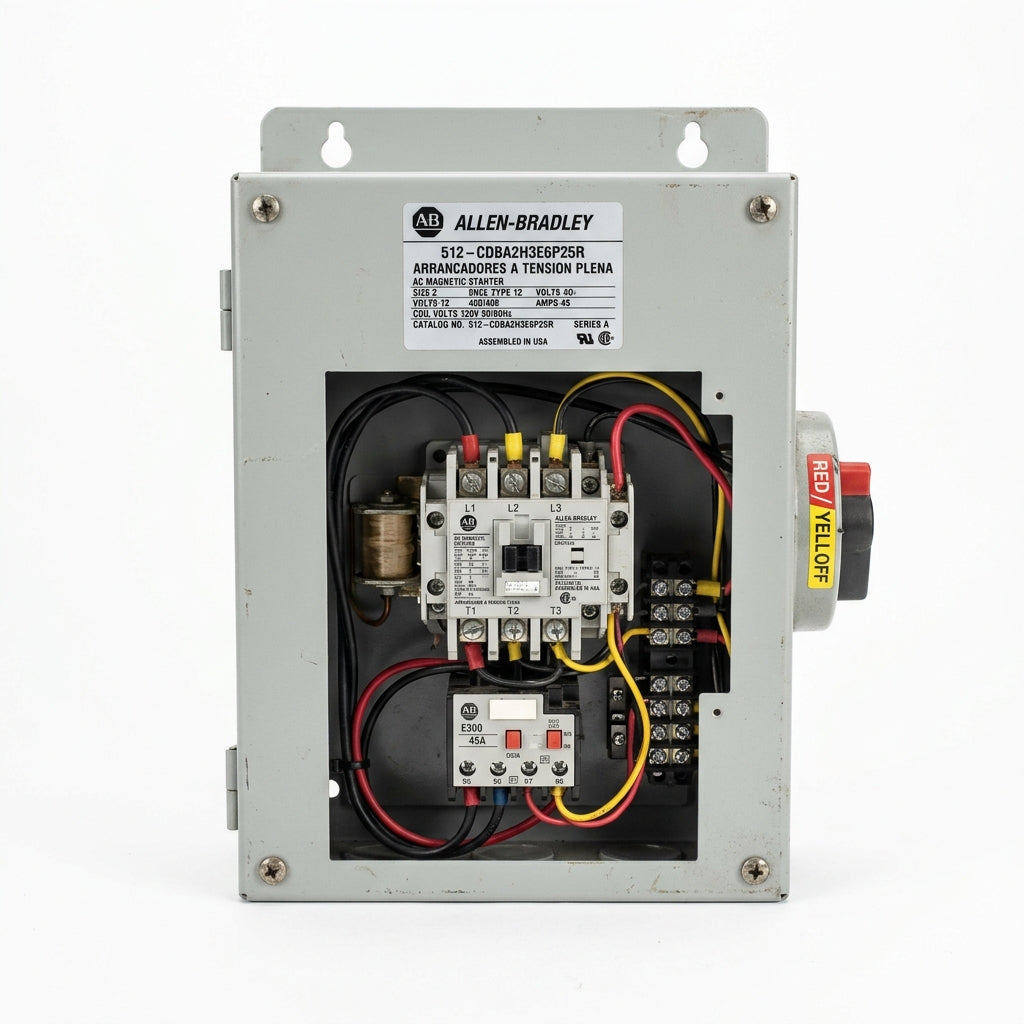 ALLEN-BRADLEY 512-CDBA2H3E6P25R ARRANCADORES A TENSION PLENA