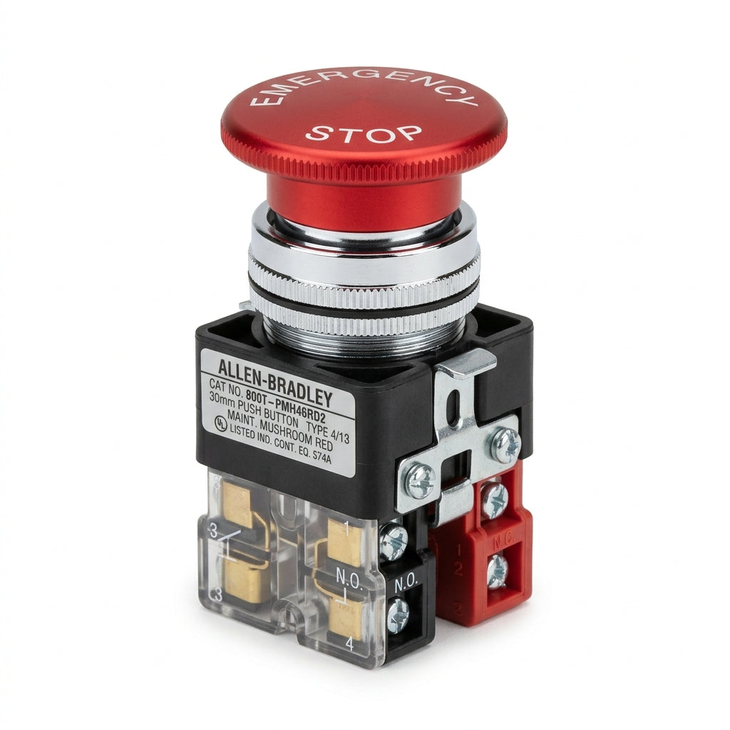 ALLEN-BRADLEY 800T-PMH46RD2 BOTONES PULSADORES BOTONERAS Y ACCESORIOS