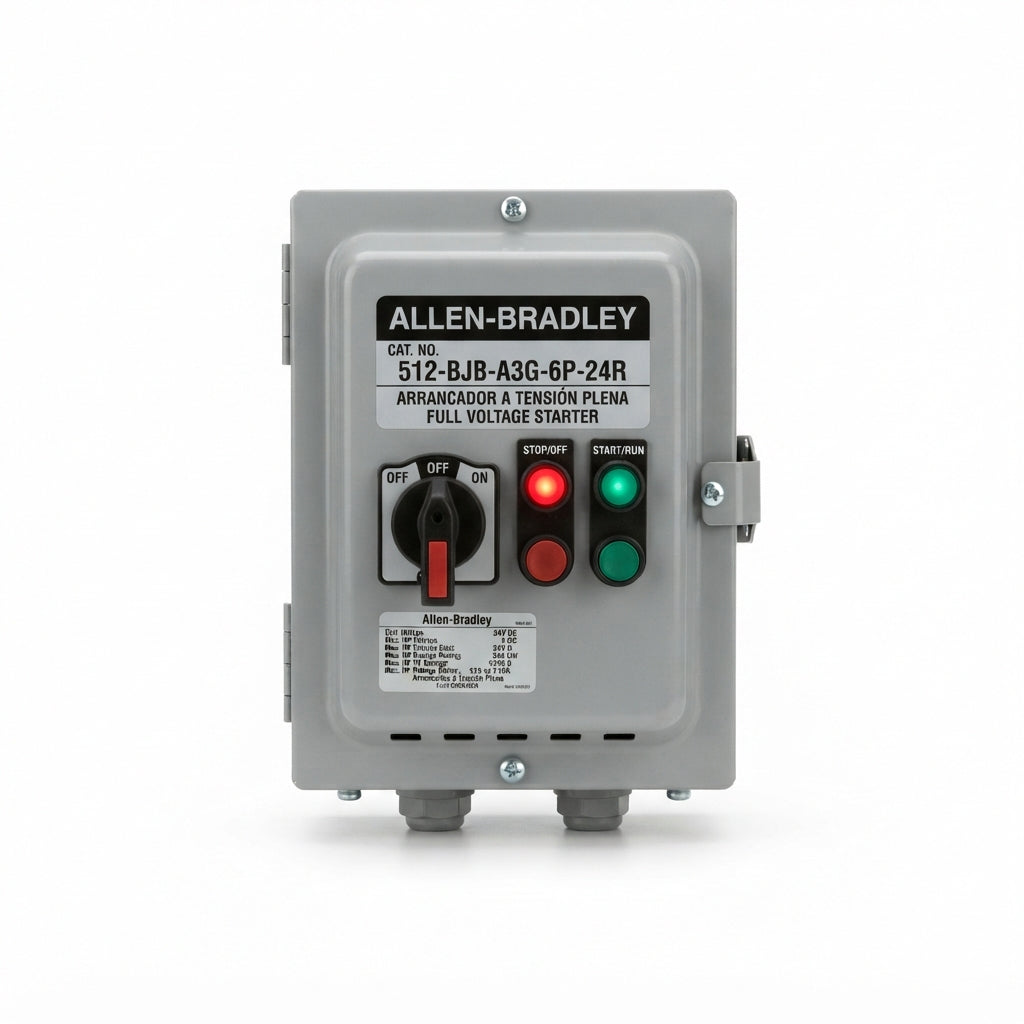 ALLEN-BRADLEY 512-BJB-A3G-6P-24R ARRANCADORES A TENSION PLENA