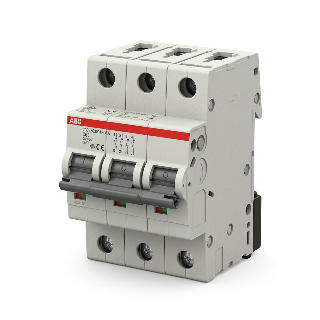 ABB 2CCS863001R0537 INTERRUPTORES TERMOMAGNETICOS MINIATURA RIEL DIN