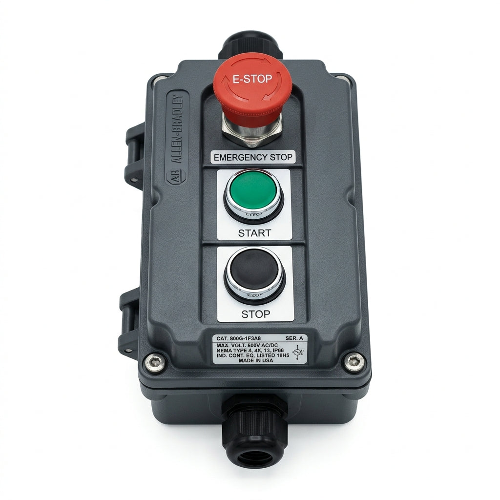 ALLEN-BRADLEY 800G-1F3A8 BOTONES PULSADORES BOTONERAS Y ACCESORIOS