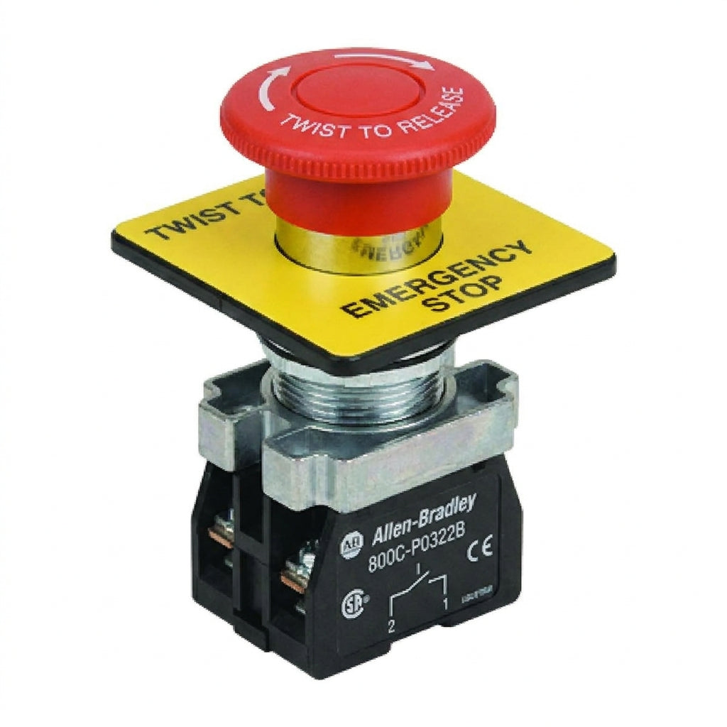 ALLEN-BRADLEY 800C-P0322B BOTONES PULSADORES BOTONERAS Y ACCESORIOS