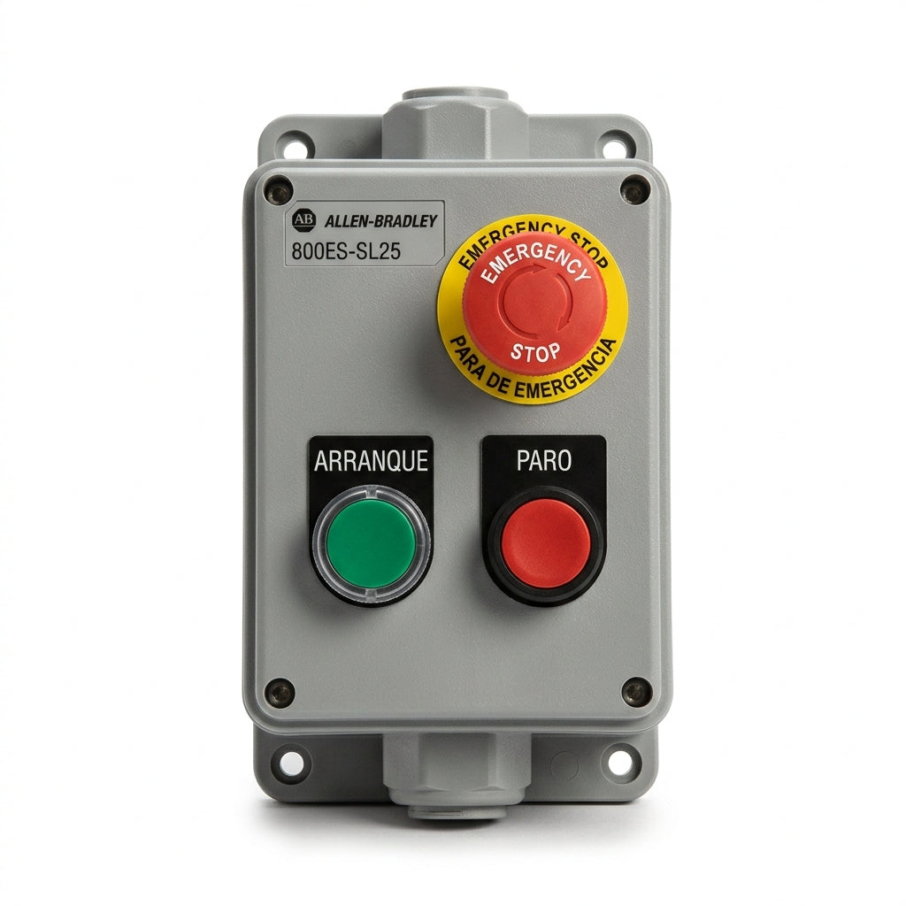 ALLEN-BRADLEY 800ES-SL25 BOTONES PULSADORES BOTONERAS