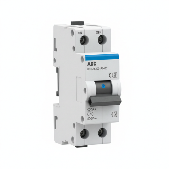 ABB 2CCS863001R0405 INTERRUPTORES TERMOMAGNETICOS MINIATURA RIEL DIN