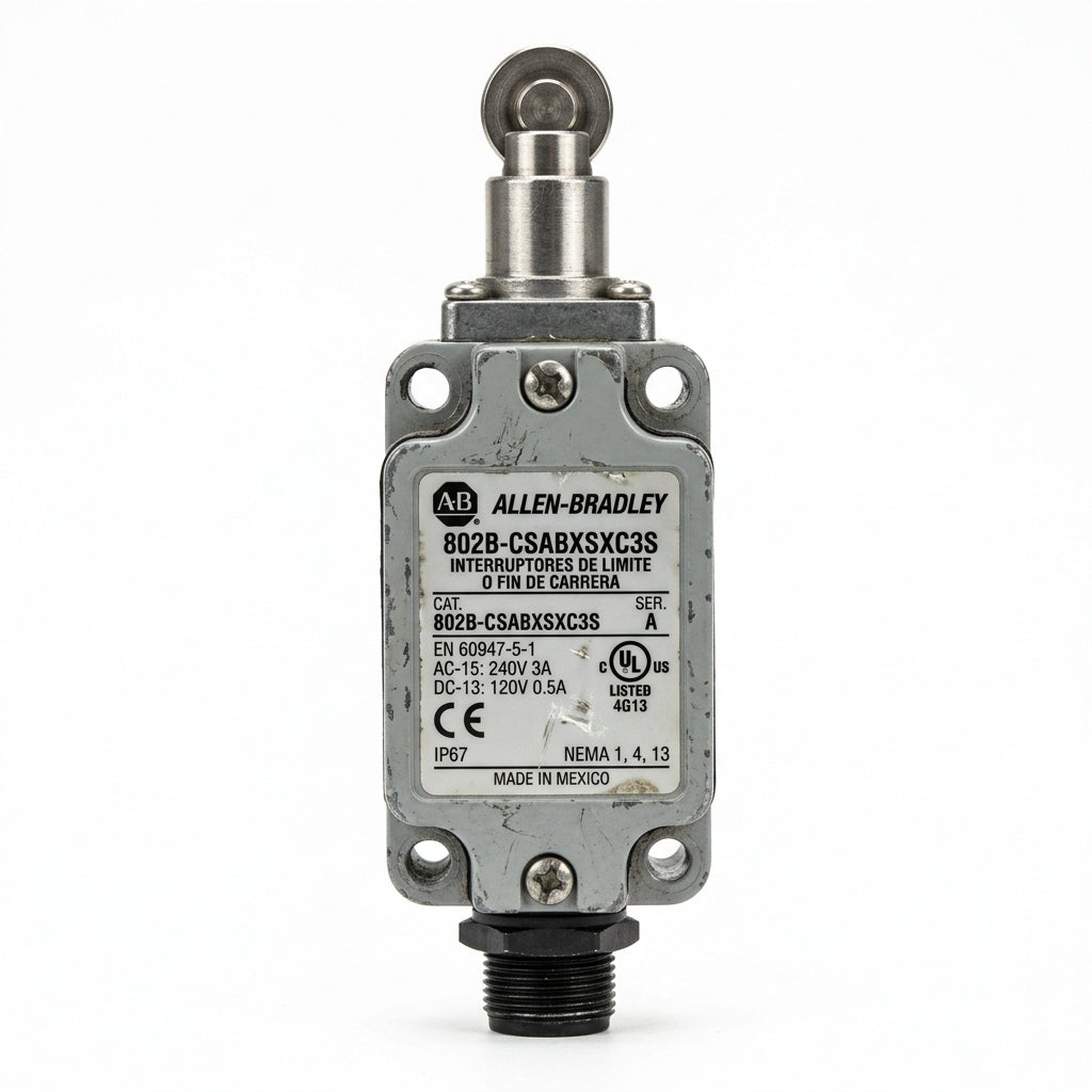 ALLEN-BRADLEY 802B-CSABXSXC3S INTERRUPTORES DE LIMITE O FIN DE CARRERA
