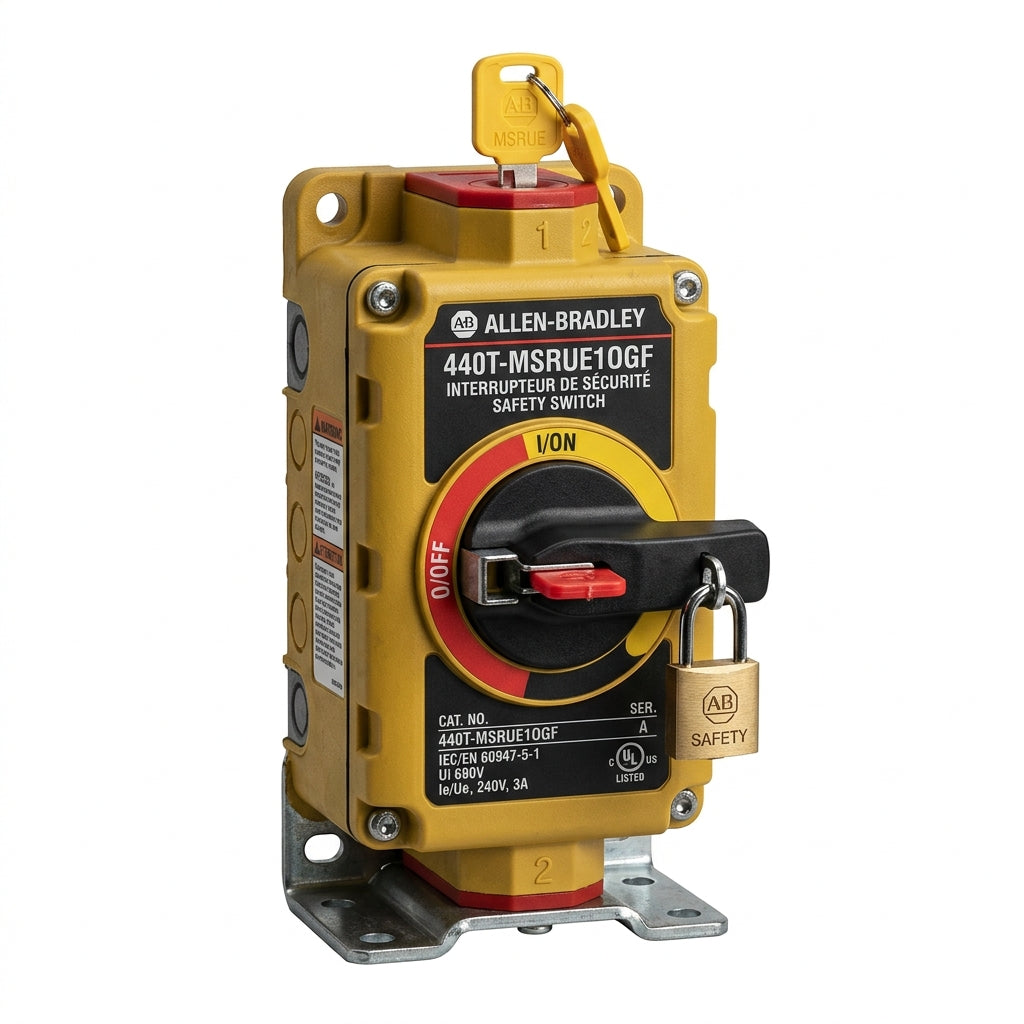 ALLEN-BRADLEY 440T-MSRUE1OGF INTERRUPTORES DE SEGURIDAD