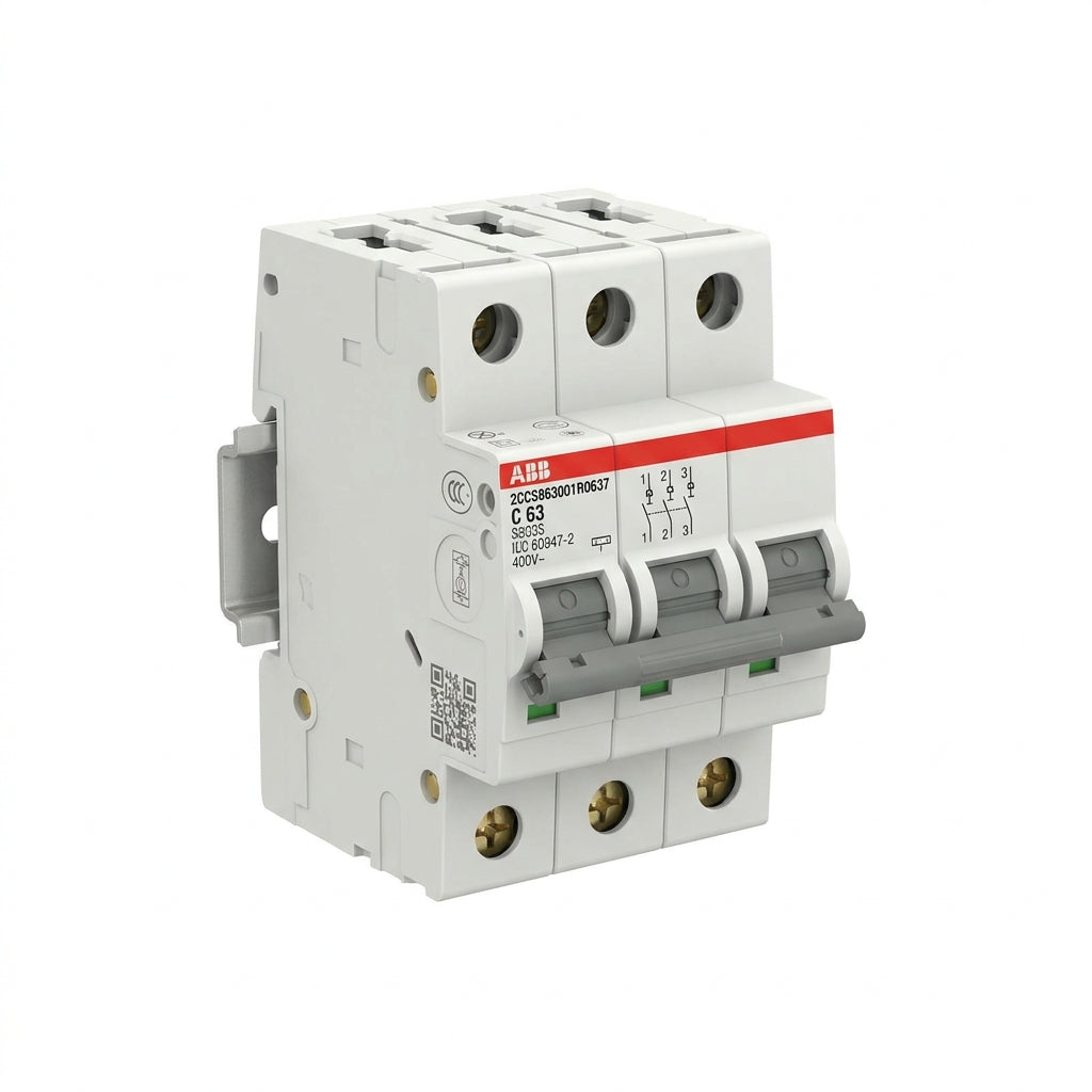 ABB 2CCS863001R0637 INTERRUPTORES TERMOMAGNETICOS MINIATURA RIEL DIN