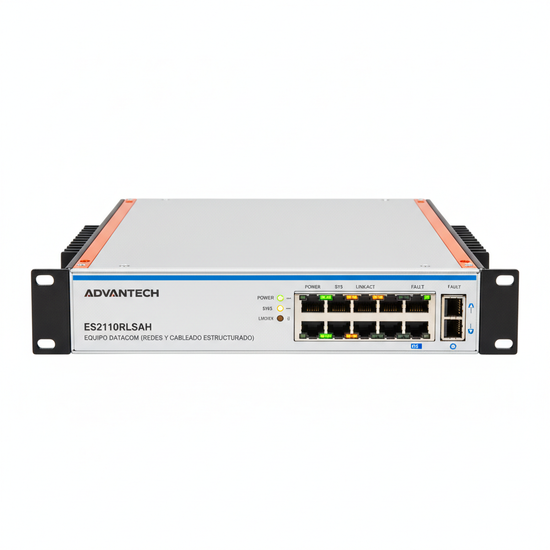 ADVANTECH ES2110RLSAH EQUIPO DATACOM (REDES Y CABLEADO ESTRUCTURADO)