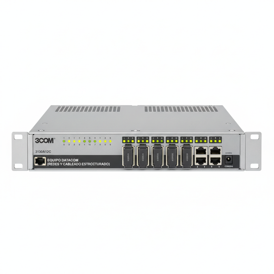 3COM 3130A12C EQUIPO DATACOM (REDES Y CABLEADO ESTRUCTURADO)
