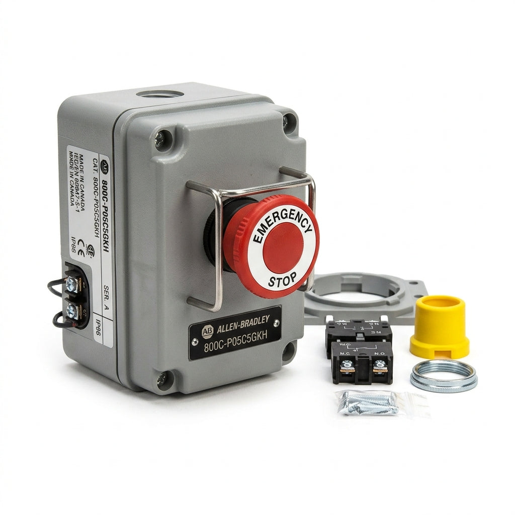 ALLEN-BRADLEY 800C-P05C5GKH BOTONES PULSADORES BOTONERAS Y ACCESORIOS