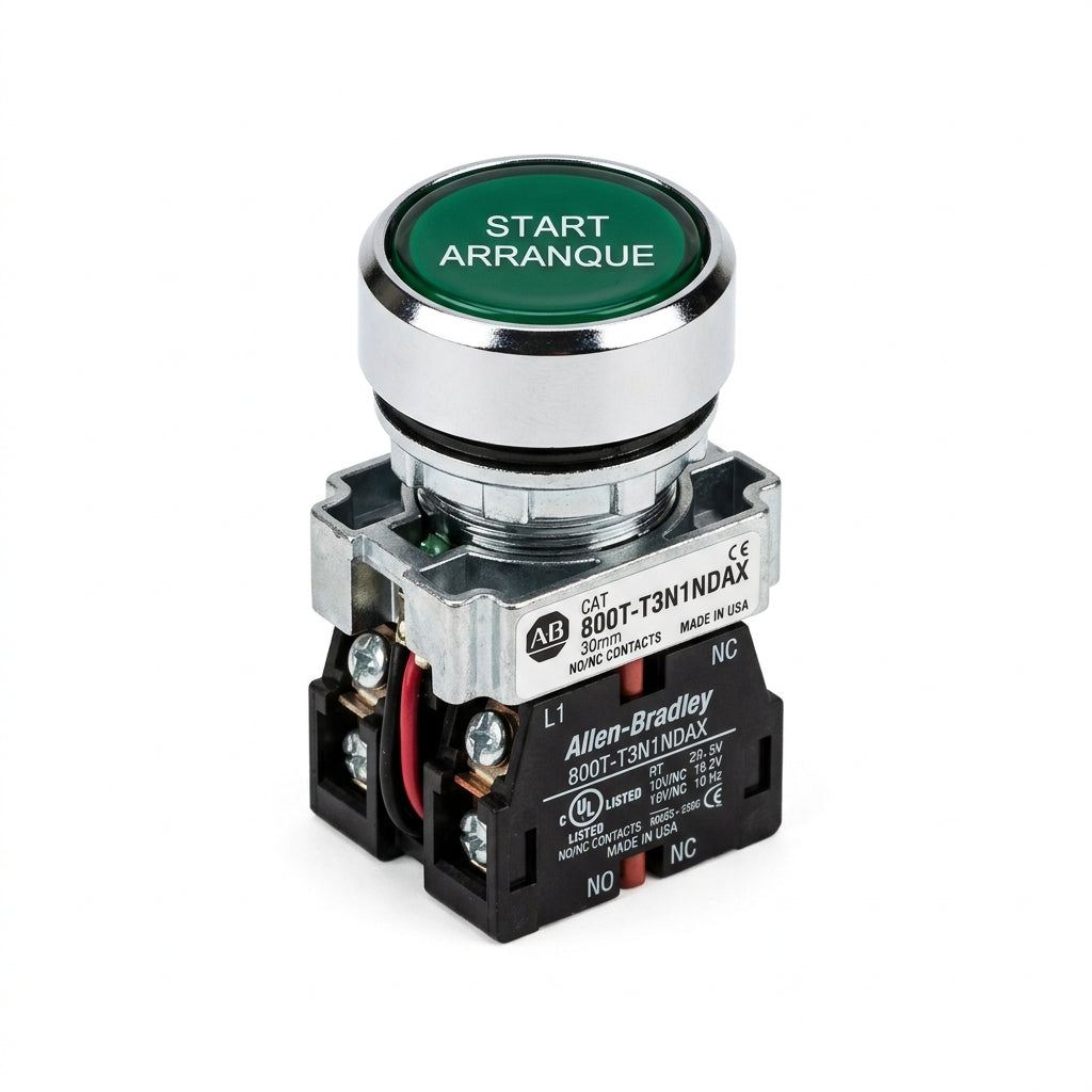 ALLEN-BRADLEY 800T-T3N1NDAX BOTONES PULSADORES BOTONERAS Y ACCESORIOS