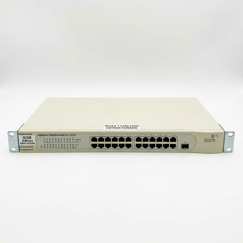 3COM 3CBFA24 EQUIPO DATACOM (REDES Y CABLEADO ESTRUCTURADO)