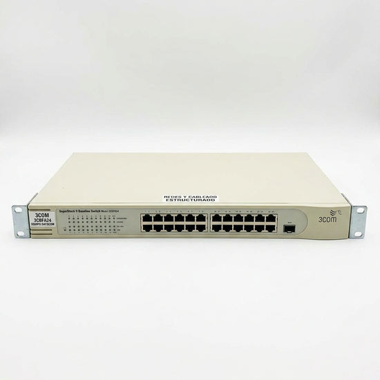 3COM 3CBFA24 EQUIPO DATACOM (REDES Y CABLEADO ESTRUCTURADO)