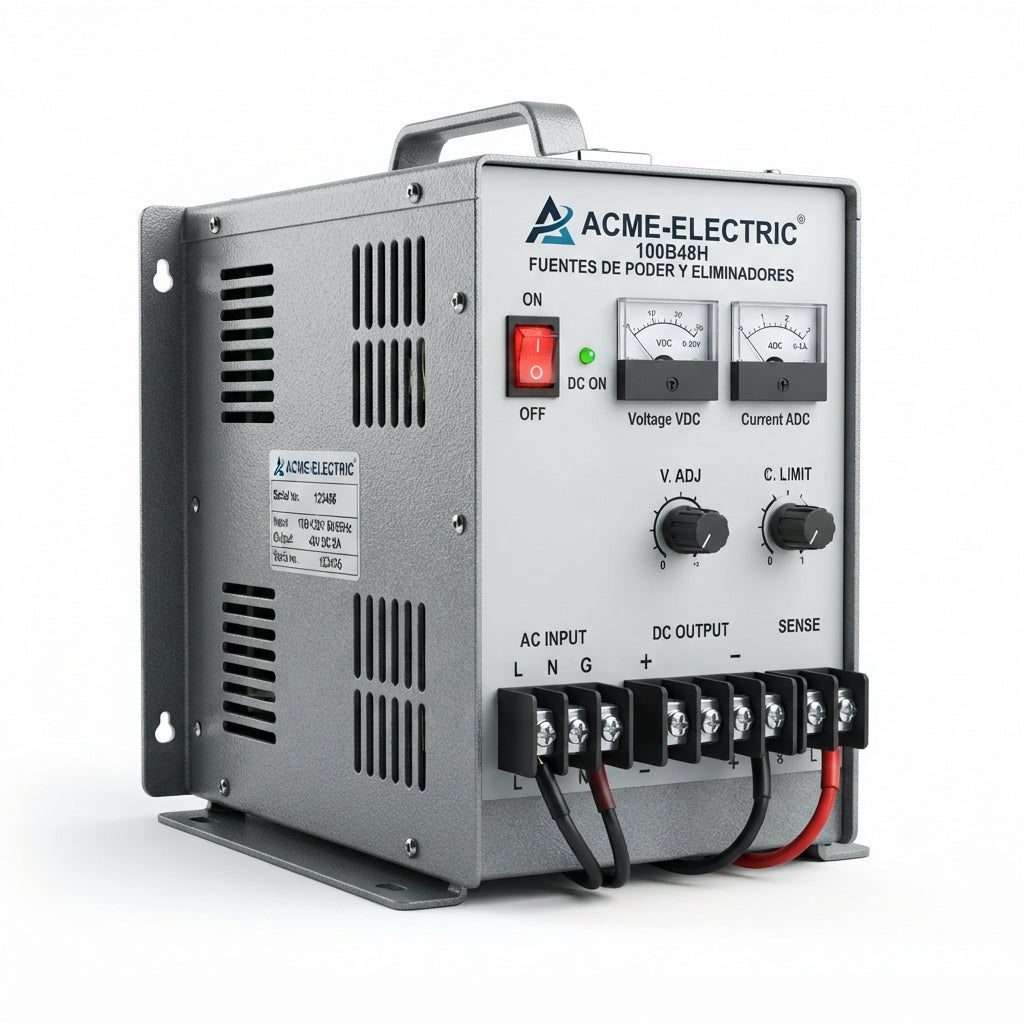 ACME-ELECTRIC 100B48H FUENTES DE PODER Y ELIMINADORES