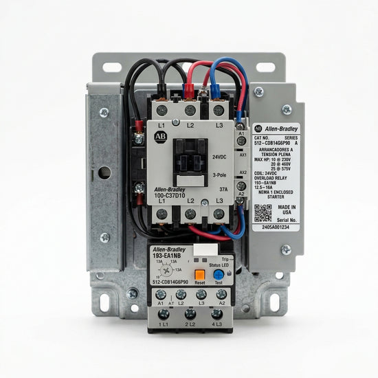 ALLEN-BRADLEY 512-CDB14G6P90 ARRANCADORES A TENSION PLENA