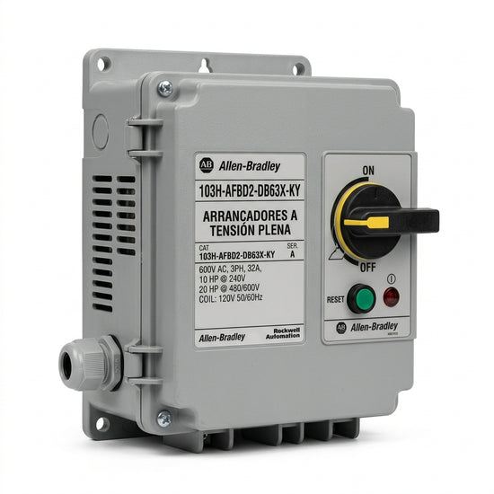 ALLEN-BRADLEY 103H-AFBD2-DB63X-KY ARRANCADORES A TENSION PLENA