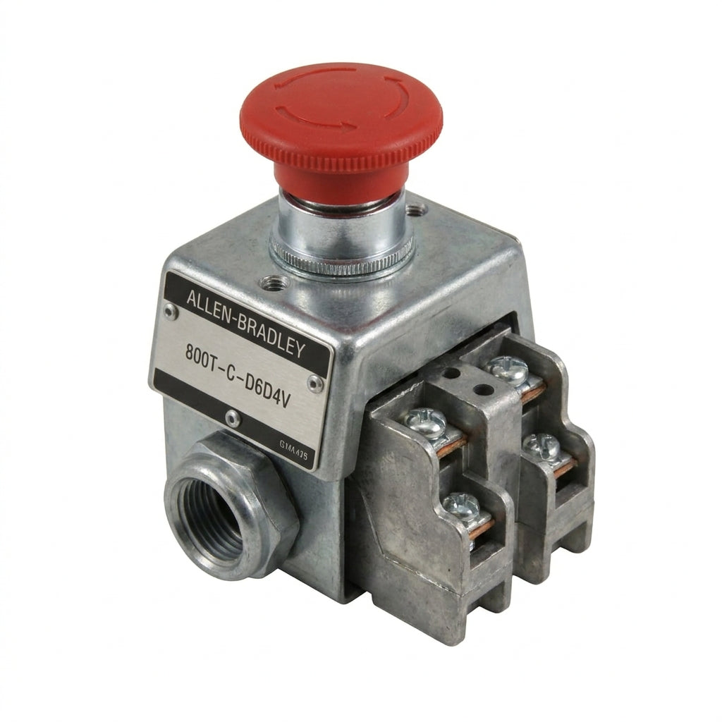 ALLEN-BRADLEY 800T-C-D6D4V BOTONES PULSADORES BOTONERAS Y ACCESORIOS