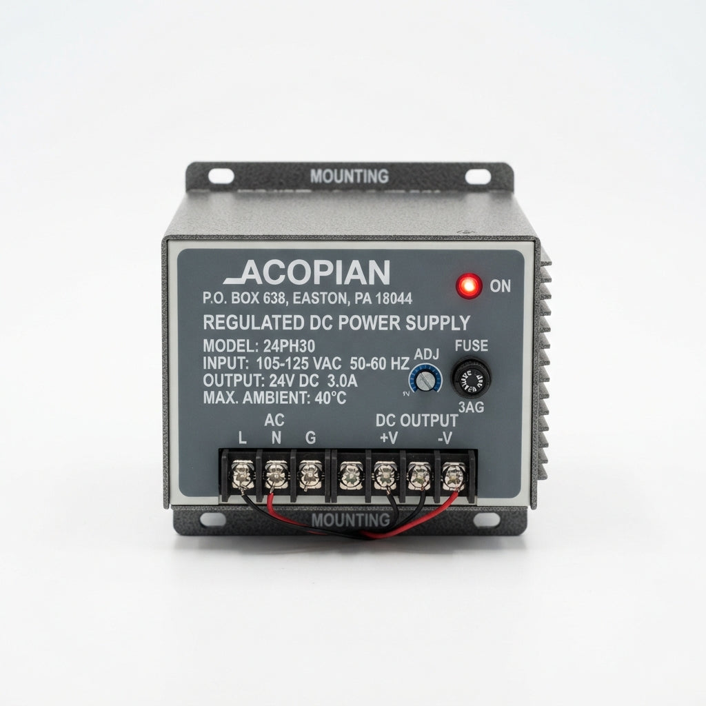 ACOPIAN 24PH30 FUENTES DE PODER Y ELIMINADORES