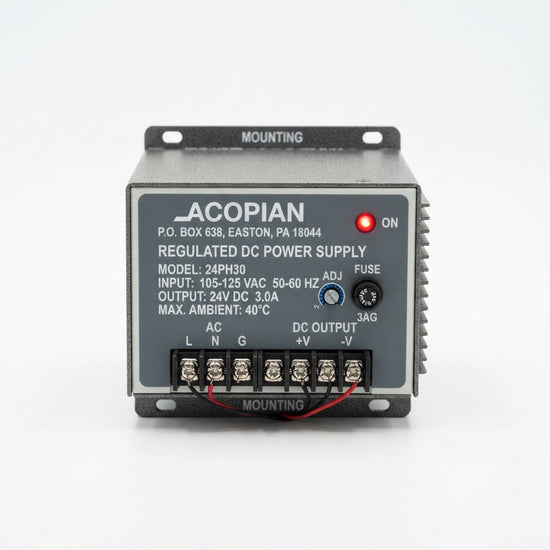 ACOPIAN 24PH30 FUENTES DE PODER Y ELIMINADORES