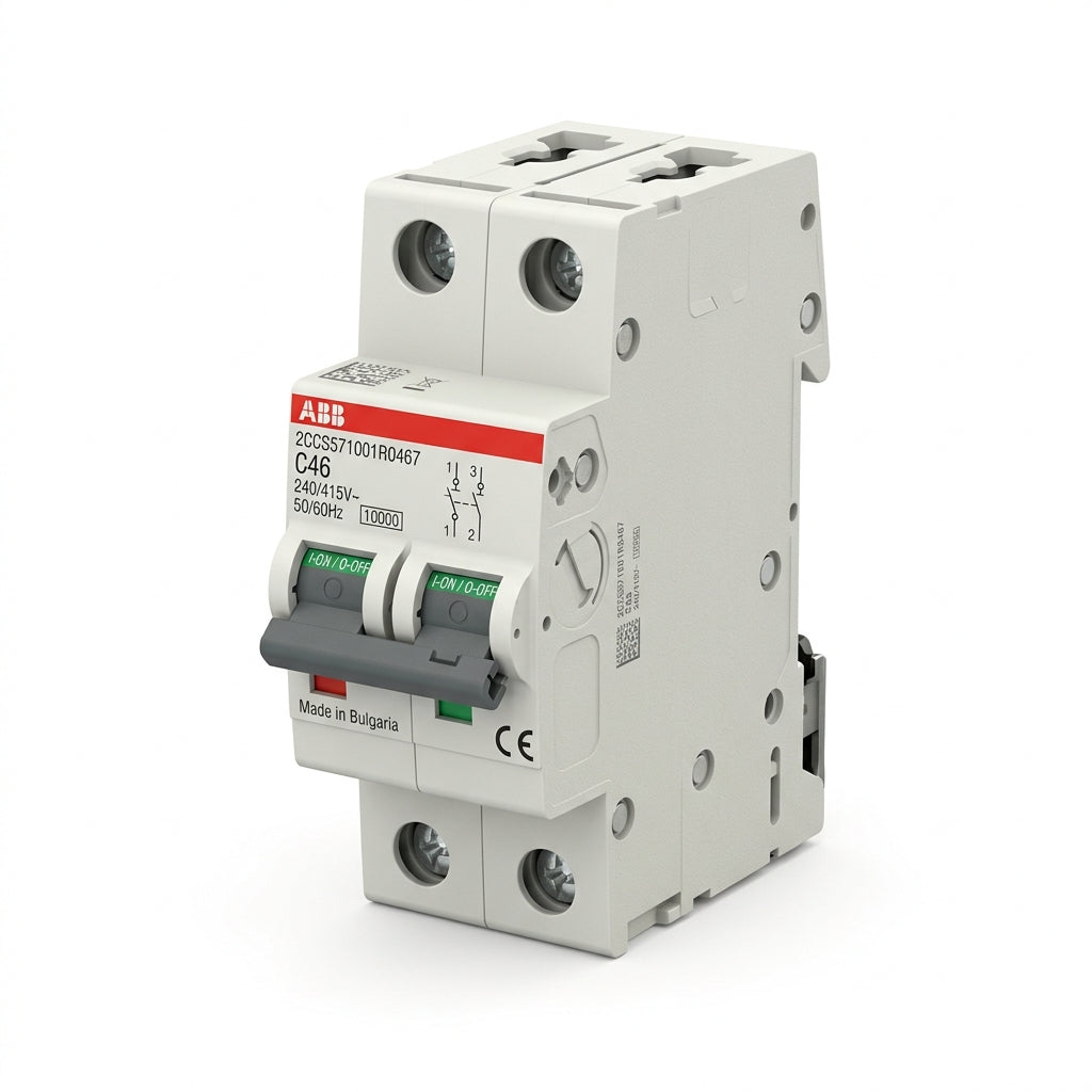 ABB 2CCS571001R0467 INTERRUPTORES TERMOMAGNETICOS MINIATURA RIEL DIN