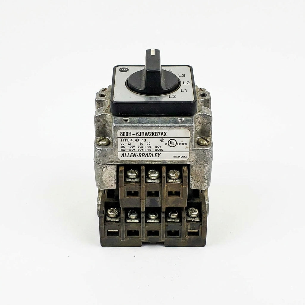 ALLEN-BRADLEY 800H-6JRW2KB7AX SELECTORES Y CONMUTADORES DE FASE - LEVAS