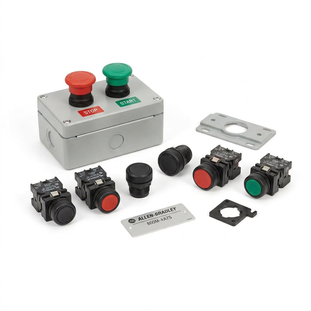 ALLEN-BRADLEY 800M-XA7S BOTONES PULSADORES BOTONERAS Y ACCESORIOS