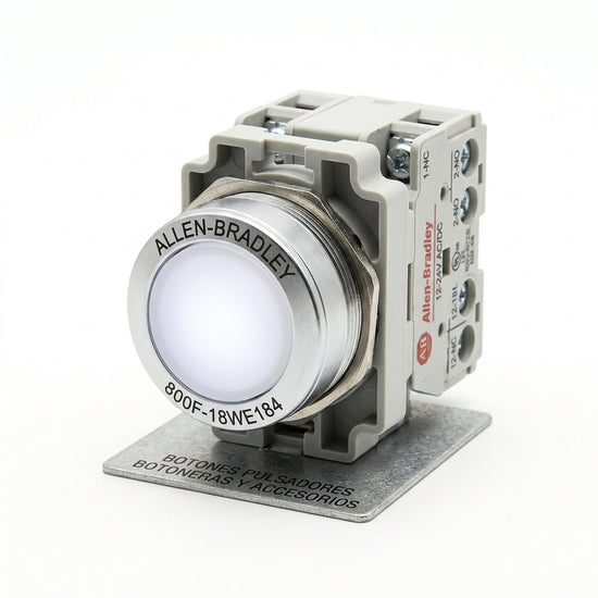ALLEN-BRADLEY 800F-18WE184 BOTONES PULSADORES BOTONERAS Y ACCESORIOS