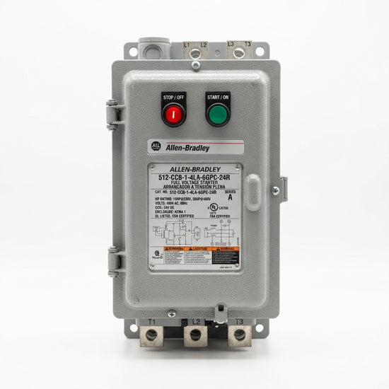 ALLEN-BRADLEY 512-CCB-1-4LA-6GPC-24R ARRANCADORES A TENSION PLENA