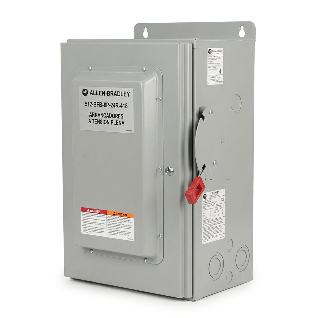 ALLEN-BRADLEY 512-BFB-6P-24R-418 ARRANCADORES A TENSION PLENA