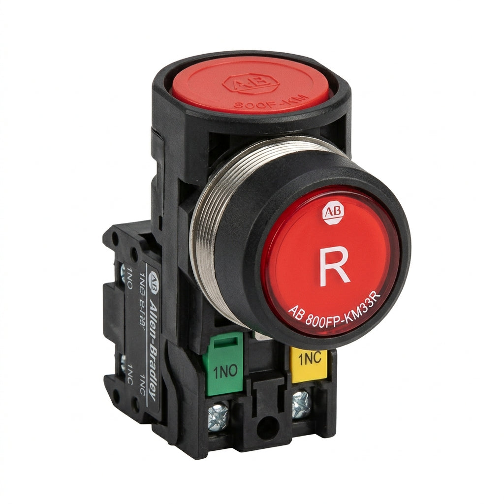 ALLEN-BRADLEY 800FP-KM33R BOTONES PULSADORES BOTONERAS