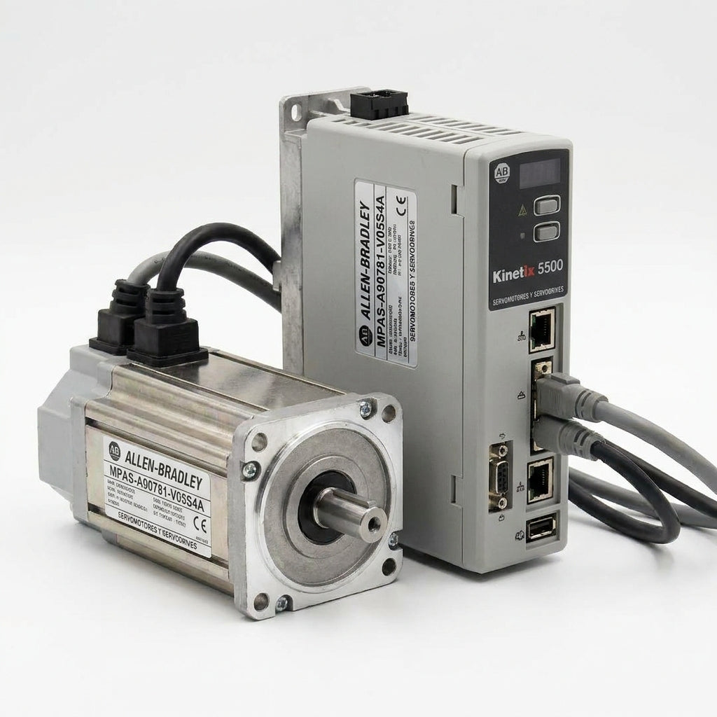 ALLEN-BRADLEY MPAS-A90781-V05S4A SERVOMOTORES Y SERVODRIVES