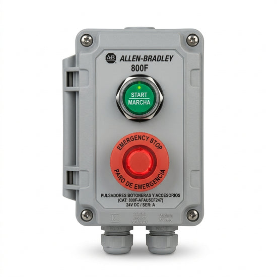 ALLEN-BRADLEY 800F-AFAU5CF247 BOTONES PULSADORES BOTONERAS Y ACCESORIOS