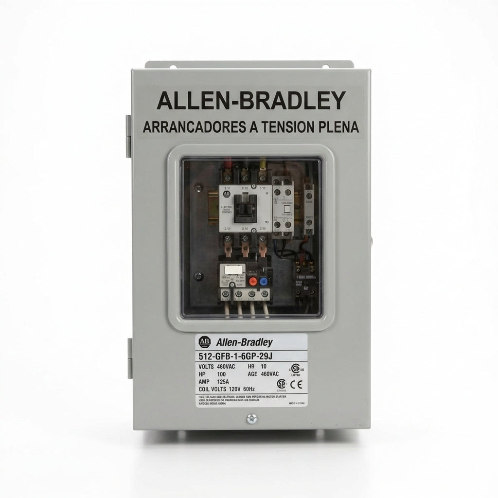 ALLEN-BRADLEY 512-GFB-1-6GP-29J ARRANCADORES A TENSION PLENA