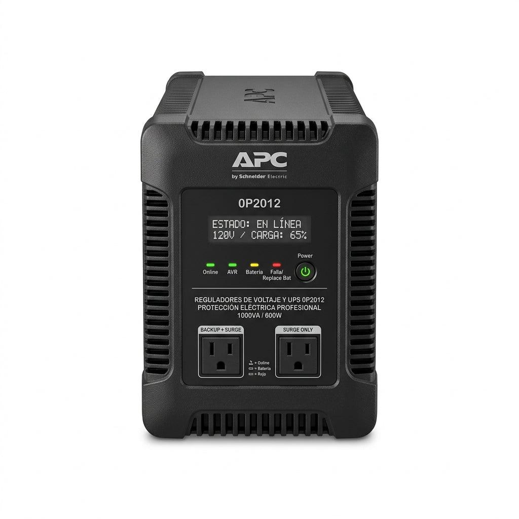 APC 0P2012 REGULADORES DE VOLTAJE Y UPS