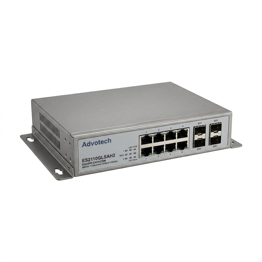 ADVANTECH ES2110GLSAH2 EQUIPO DATACOM (REDES Y CABLEADO ESTRUCTURADO)