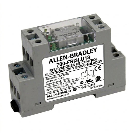 ALLEN-BRADLEY 700-FSI3LU18 RELEVADORES DE CONTROL ELECTRONICOS Y ENCAPSULADOS
