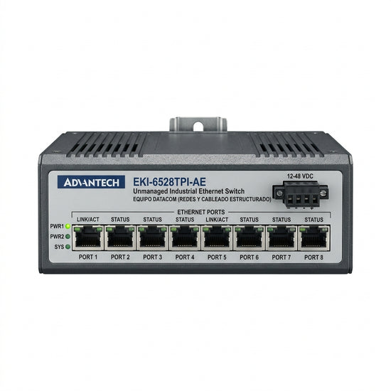 ADVANTECH EKI-6528TPI-AE EQUIPO DATACOM (REDES Y CABLEADO ESTRUCTURADO)
