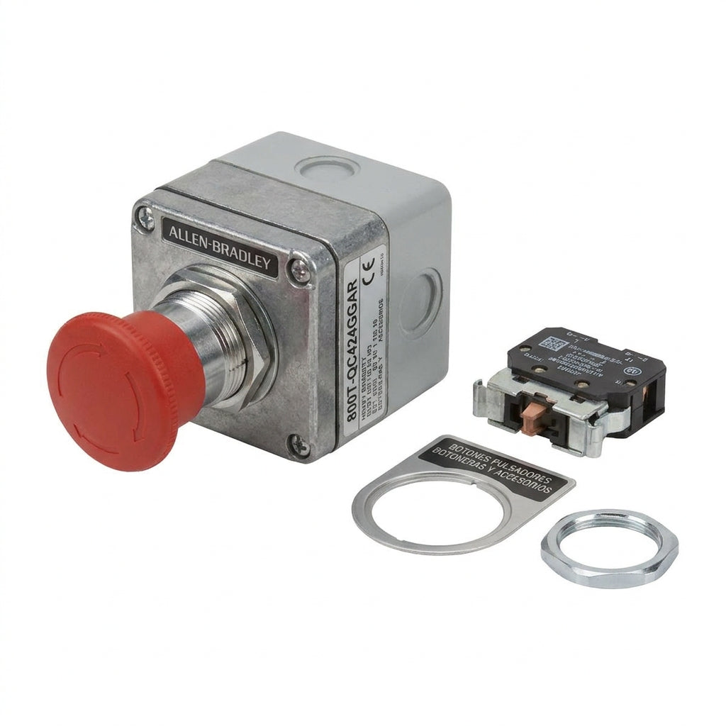 ALLEN-BRADLEY 800T-QC424GGAR BOTONES PULSADORES BOTONERAS Y ACCESORIOS