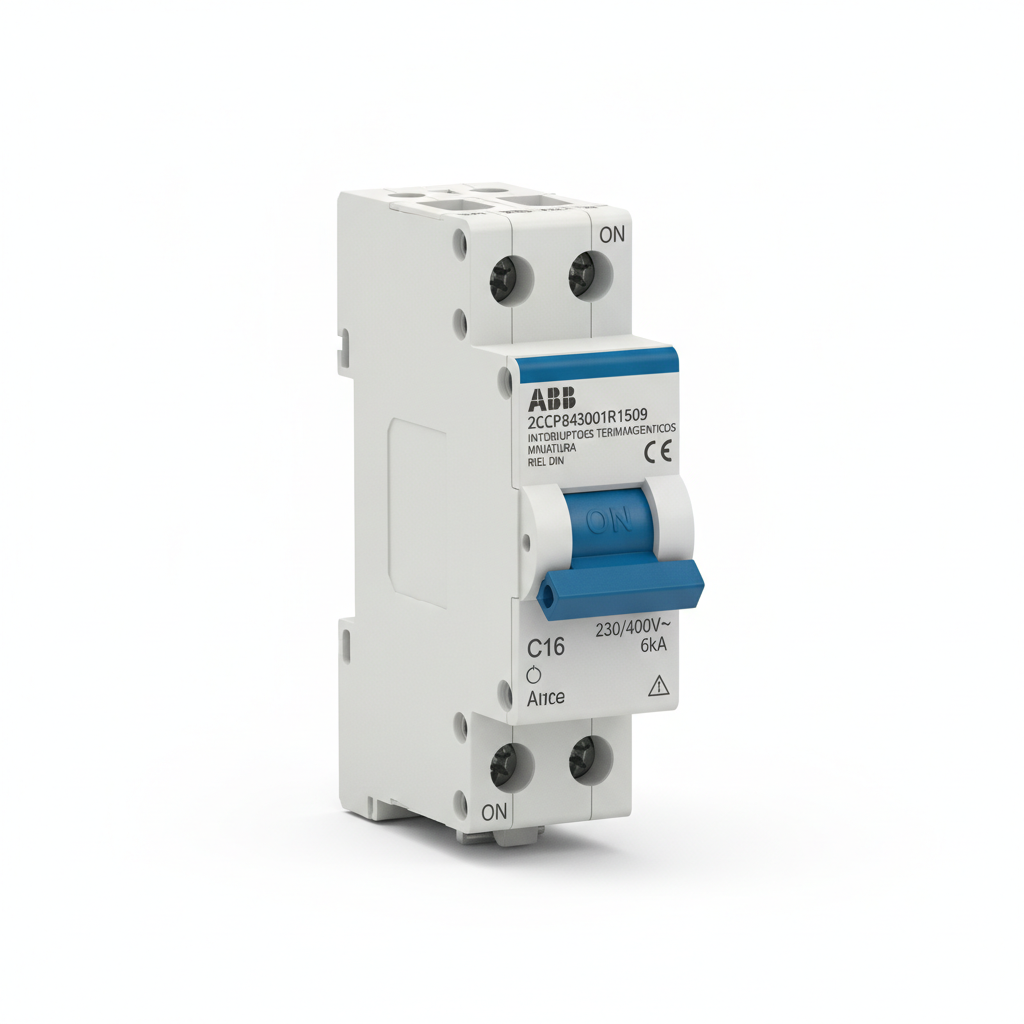 ABB 2CCP843001R1509 INTERRUPTORES TERMOMAGNETICOS MINIATURA RIEL DIN