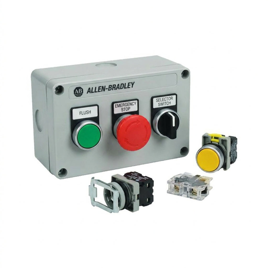 ALLEN-BRADLEY 800F-18WF107 BOTONES PULSADORES BOTONERAS Y ACCESORIOS