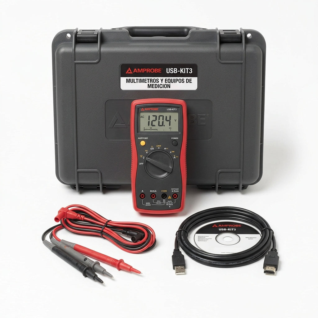 AMPROBE USB-KIT3 MULTIMETROS Y EQUIPOS DE MEDICION