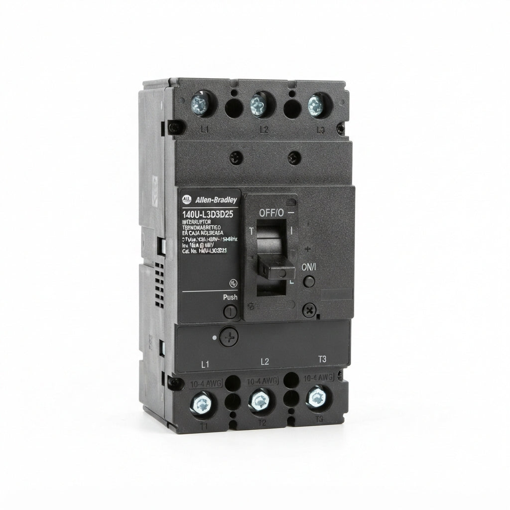 ALLEN-BRADLEY 140U-L3D3D25 INTERRUPTORES TERMOMAGNETICOS EN CAJA MOLDEADA
