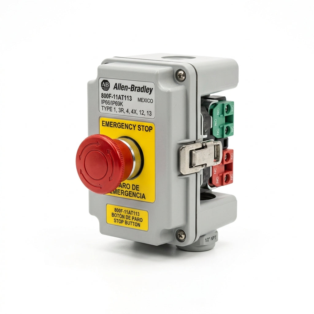 ALLEN-BRADLEY 800F-11AT113 BOTONES PULSADORES BOTONERAS Y ACCESORIOS