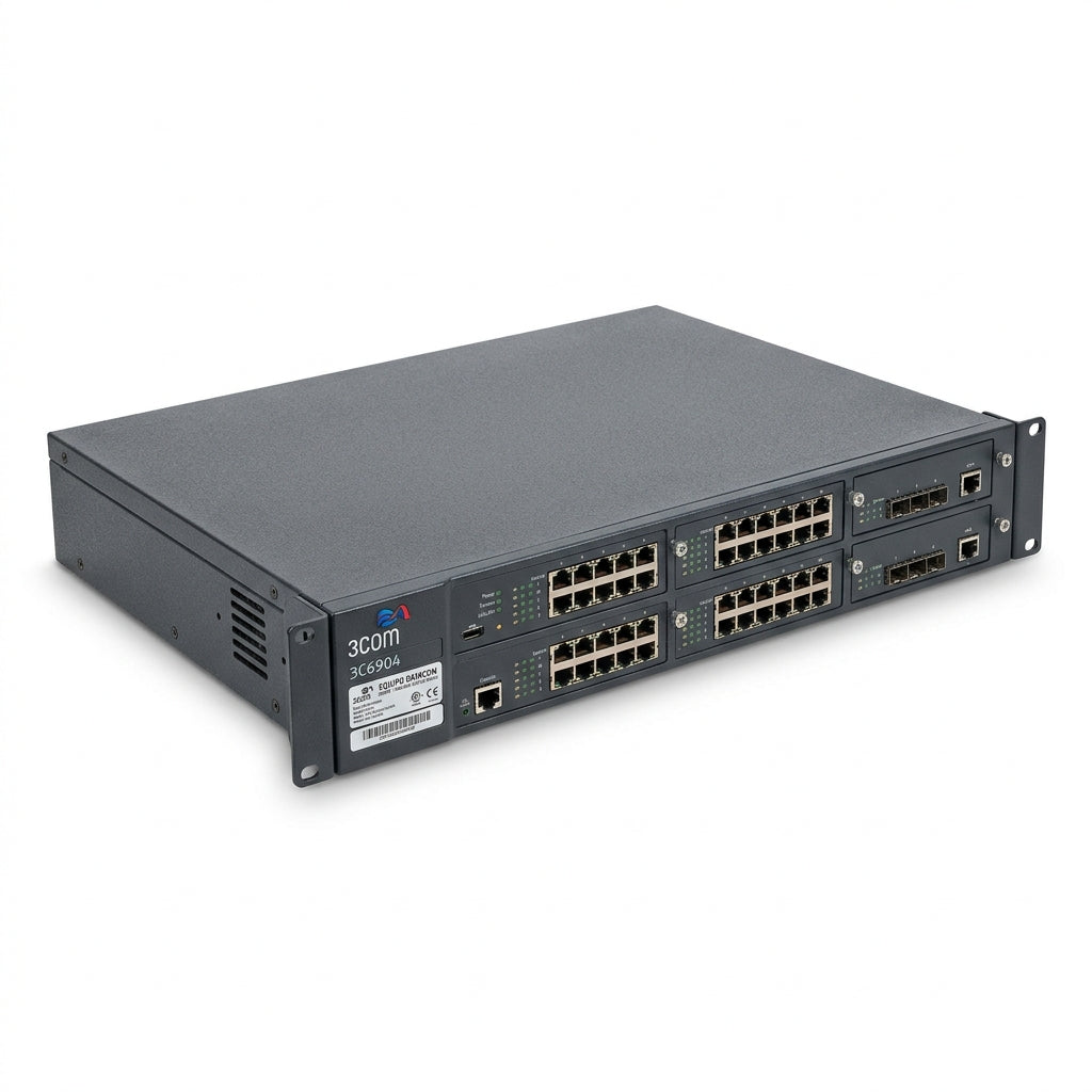 3COM 3C6904 EQUIPO DATACOM (REDES Y CABLEADO ESTRUCTURADO)