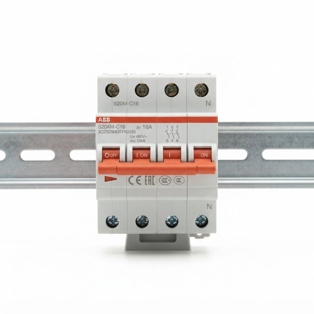ABB 2CDS284001R0135 INTERRUPTORES TERMOMAGNETICOS MINIATURA RIEL DIN