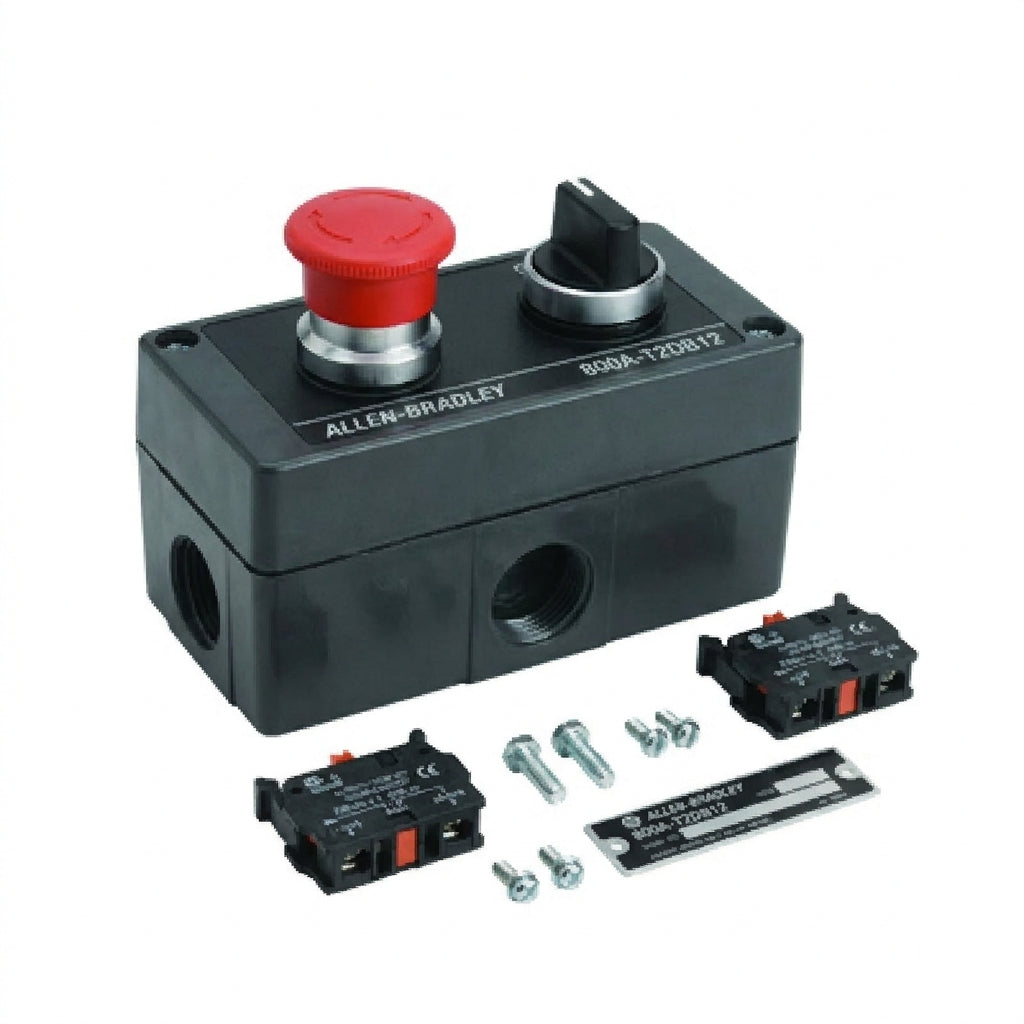ALLEN-BRADLEY 800A-T2DB12 BOTONES PULSADORES BOTONERAS Y ACCESORIOS