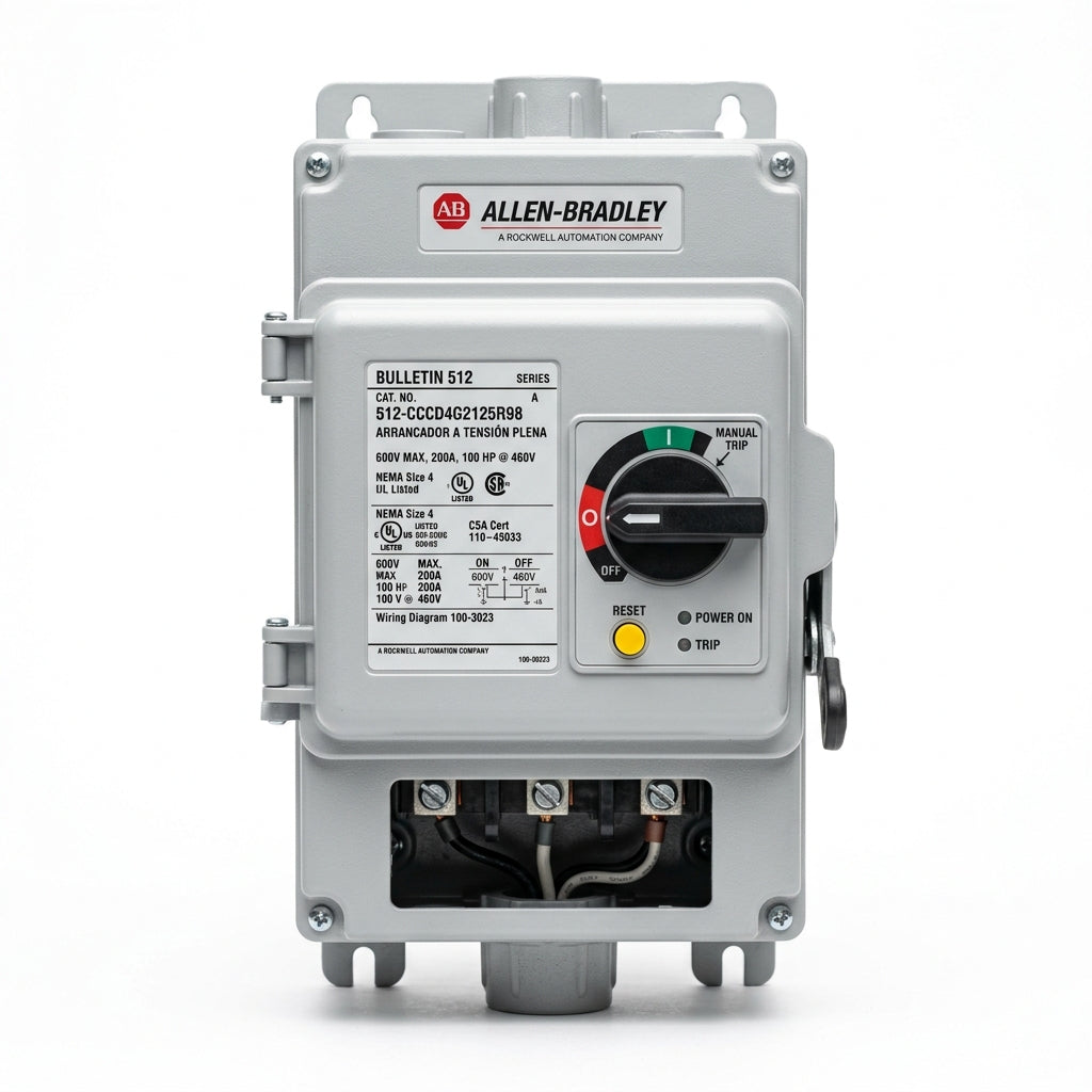 ALLEN-BRADLEY 512-CCCD4G2125R98 ARRANCADORES A TENSION PLENA
