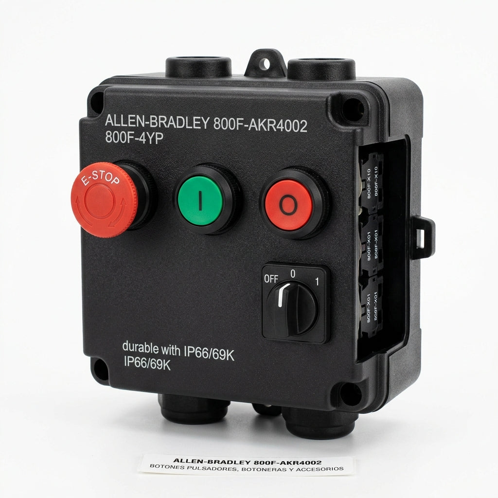 ALLEN-BRADLEY 800F-AKR4002 BOTONES PULSADORES BOTONERAS Y ACCESORIOS